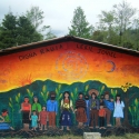 Student murals in Oventic